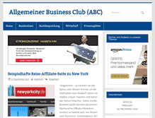 Tablet Screenshot of abc-deutschland.org